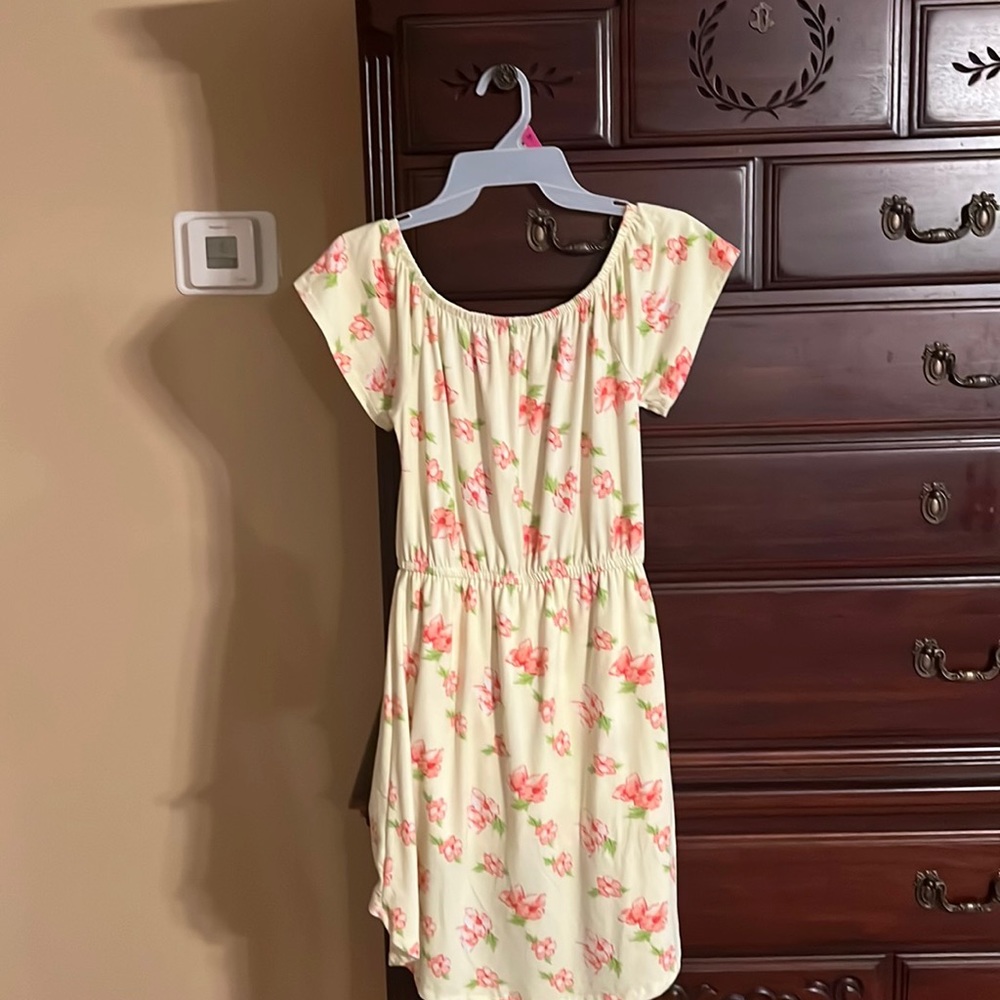 Flowered romper